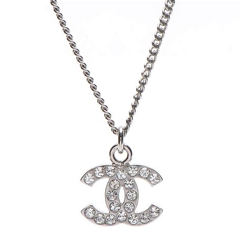 chanel kette silber cc|Chanel Jewelry .